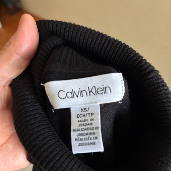 Calvin Klein Black Women’s Turtleneck Sweater Size XS - Picture 4 of 6